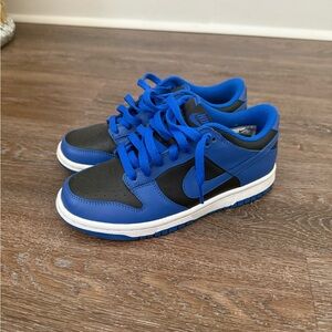 Nike Dunks Blue and Black Sneakers